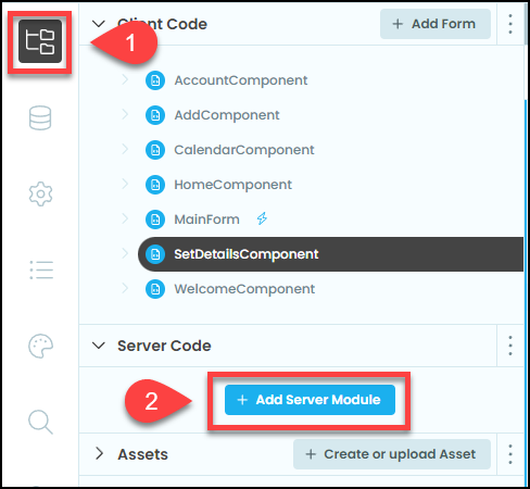 add server module