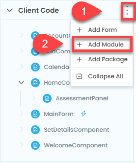 create module