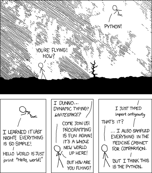 xkcd python