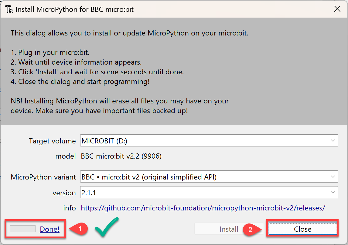 install MicroPython
